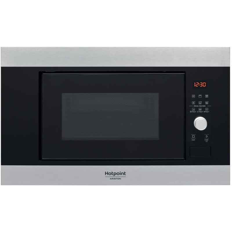 Hotpoint Microonde da incasso MF20G IX HA. Posizionamento dell'apparecchio: Da incasso, Tipo di prodotto: Microonde con grill, Capacità interna: 20