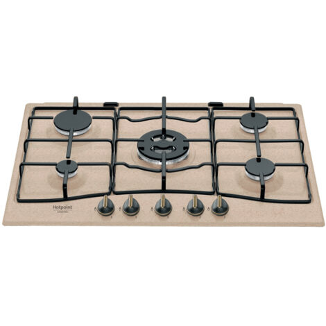 AUTRES Hotpoint Piano Cottura a Gas 5 Fuochi 75 cm da Incasso Avena PCN750TAVRHA