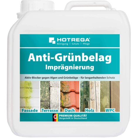 HOTREGA Anti-Grünbelag Imprägnierung 2 Liter Kanister - H110110002