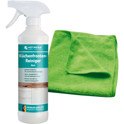 HOTREGA Nettoyant pour façades de cuisine matt Set 2 pièces