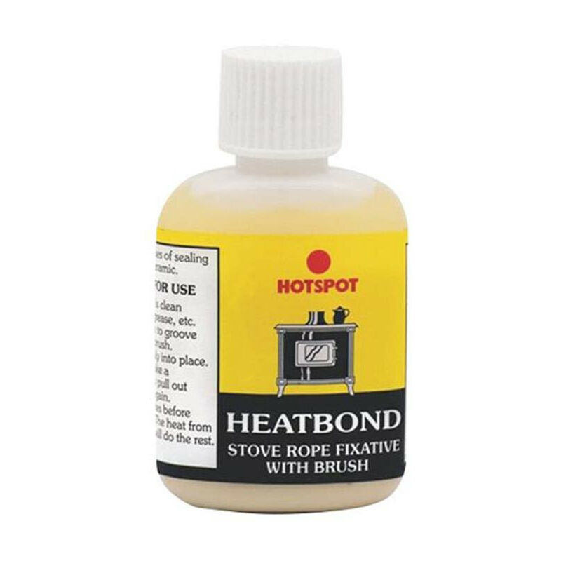 Hotspot - HOT201600 Heatbond Stove Rope Fixative Bottle with Brush 30ml
