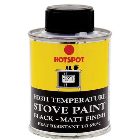 Hotspot HOT201010 Stove Paint Matt Black 100ml
