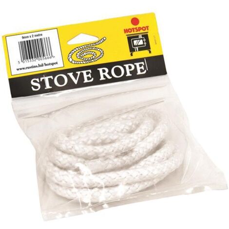 Hotspot HS220920 Stove Rope 9mm x 2m HOT220920