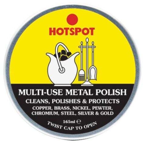 Hotspot HS240015 Multi-Use Metal Polish 165ml Tin HOTHS240015