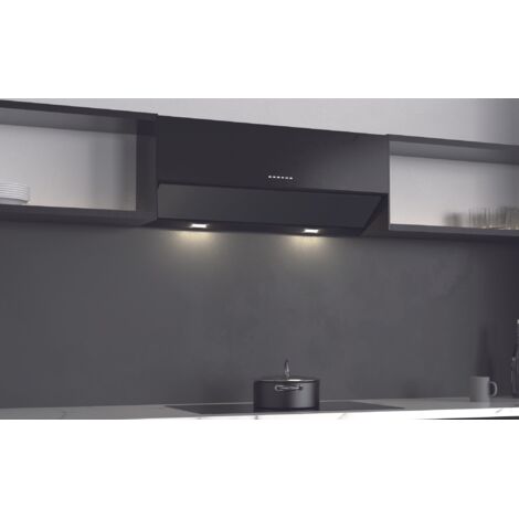 HOTTE ARIAL PARETE - cm. 60 - Noire - 700 m3/h