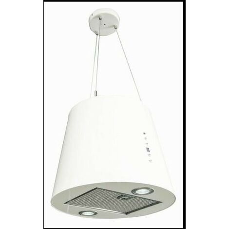 Hotte aspirante îlot ODYSSEY 40cm - Blanc