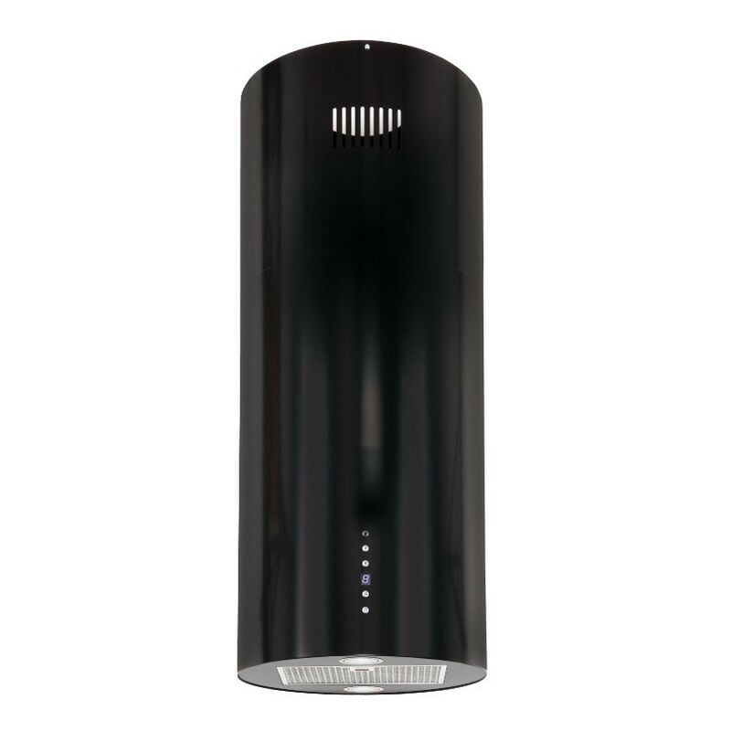 Azura Home Design - Hotte aspirante îlot orwick luxe noire