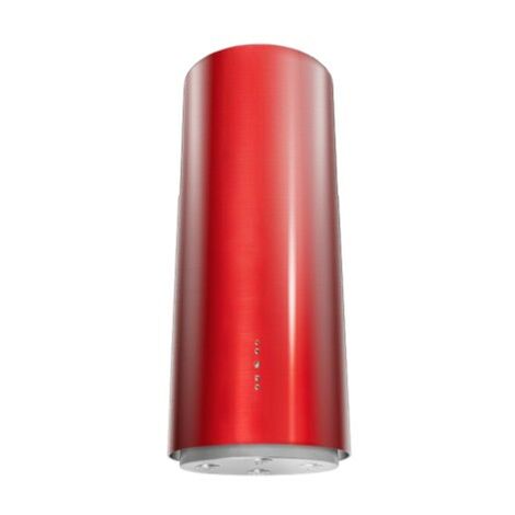 Hotte aspirante îlot ORWICK ROUGE 40 cm