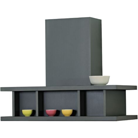 Hotte aspirante STYLE INDUSTRIEL en inox bruni 120 cm