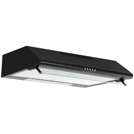 Hotte casquette noire mate 60 cm - Airlux
