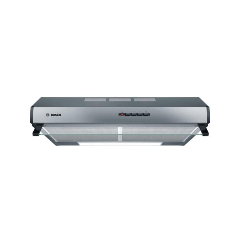 Bosch - Hotte classique murale DUL63CC50 - l 60 cm - Inox - Evacuation / Recyclage - 350 m³ air/h max en évacuation - 72 dB