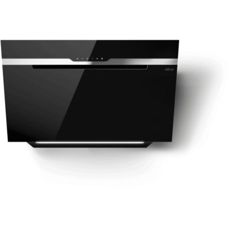 Hotte cuisine murale MAJESTIC verre noir 90 cm - Elica