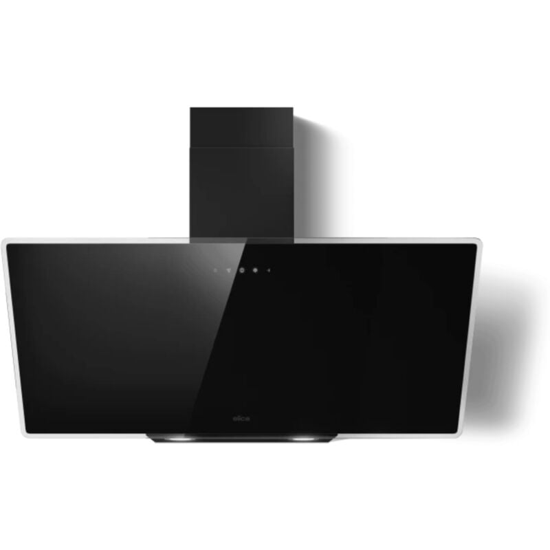 Elica - Hotte cuisine murale shire noir 90 cm