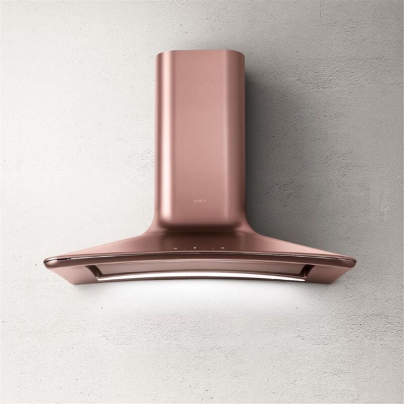 Hotte cuisine Elica murale SWEET cuivre - version recyclage