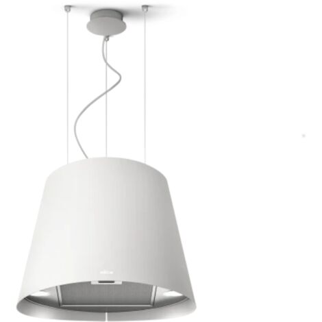 Hotte cuisine Elica suspendue inox blanc JUNO  50 cm - Nouvelle version