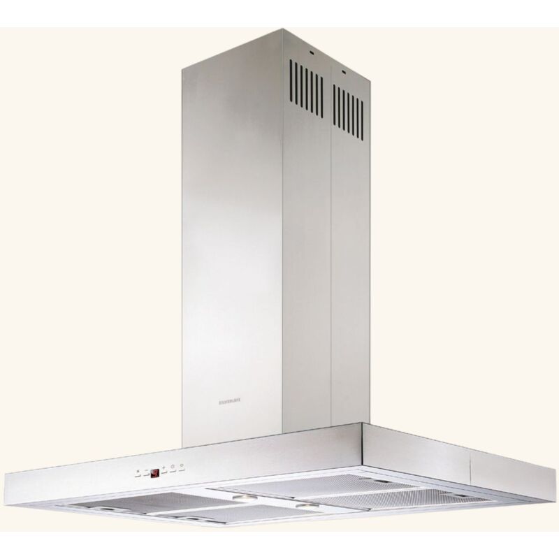 Hotte cuisine en îlot Silverline TALLIA inox 90 cm