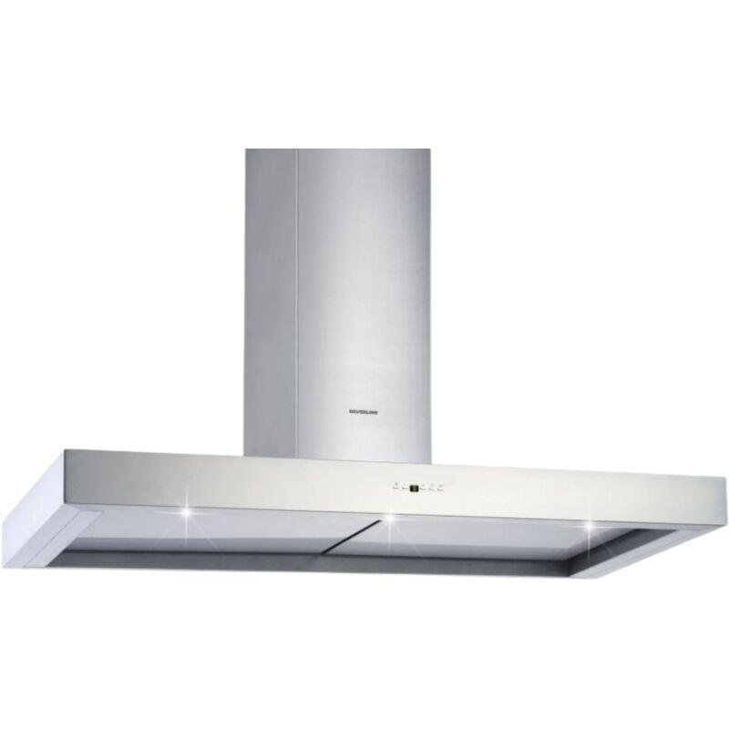 Hotte cuisine murale Silverline XENY inox 120 cm