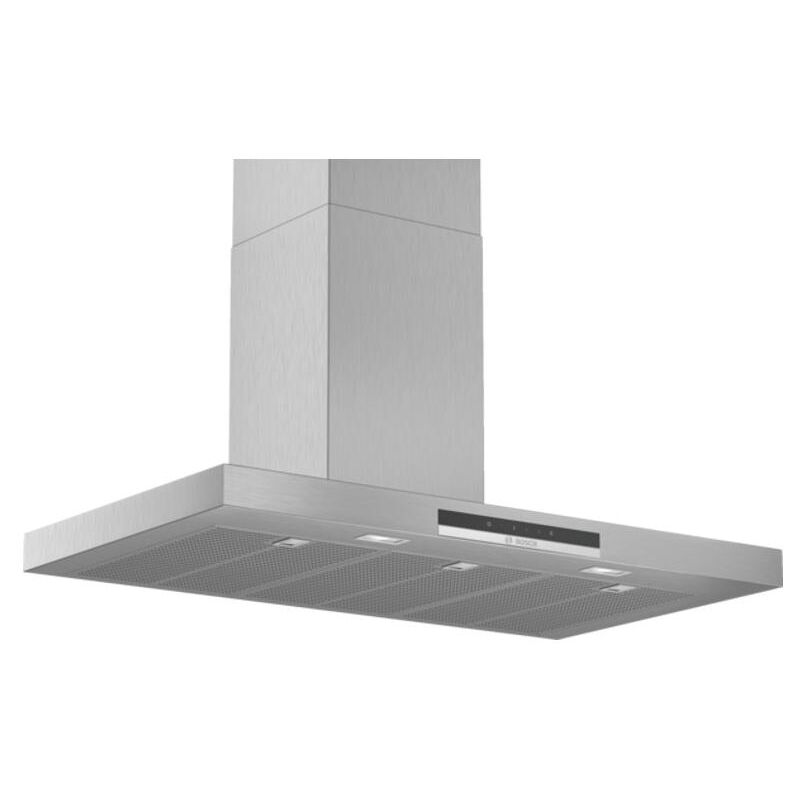 hotte décorative murale 90cm 710m3/h inox - dwb97im50 - bosch