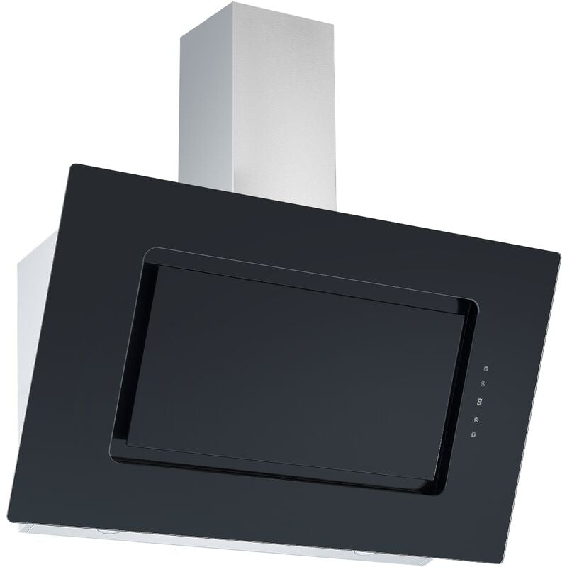 Respekta - Hotte d'aspiration 90 cm Hotte murale sans tête noir eekl a