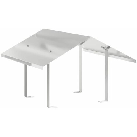 Hotte de cheminée Argent 60 x 60 x 38 cm Acier inoxydable CFW93320