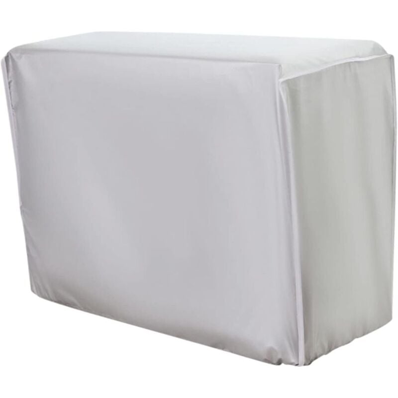 Hotte De Climatisation Climatiseur Pour Fenêtres Poussière D'argent Cache-poussière Pour Climatiseur Couverture Ca Air De Fenêtre L'unité Extérieure