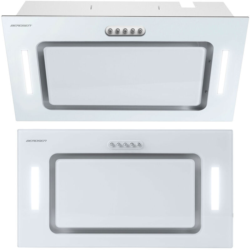 Hotte de cuisine sous meuble 52 cm blanche BE-52A