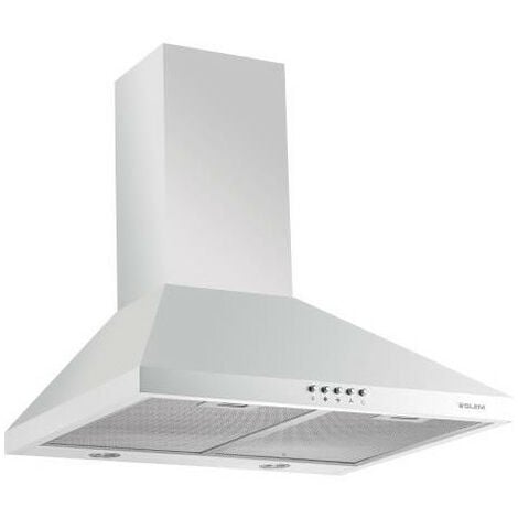 Hotte décorative 500m³/h GLEM 60cm, GHP645WH