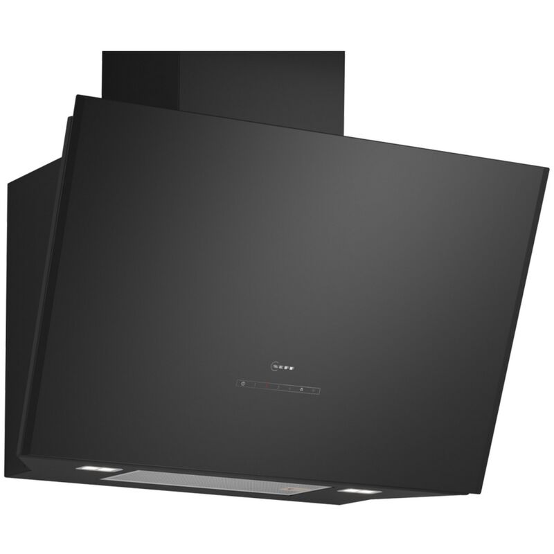 Hotte décorative inclinée 80cm 432m3/h noir - Neff - D88IAN2S0