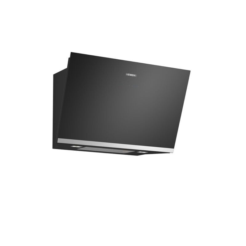 Siemens - Hotte décorative inclinée 80cm 886 m3/h noir LC81JAN60
