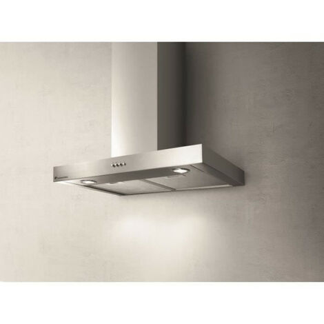 Hotte  décorative inox CONTINENTAL EDISON CEHD6058S - 60 cm