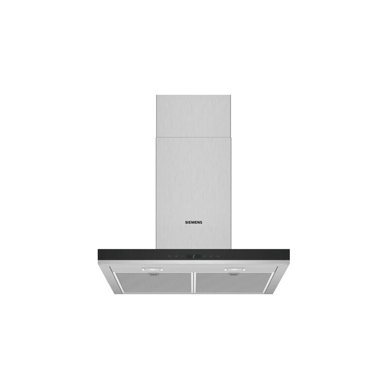 hotte décorative murale 60 cm 674m3/h inox - lc67bhp50 - Siemens