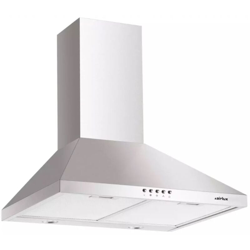 Airlux - Hotte décorative murale 498.3m3/h inox AHP653IX