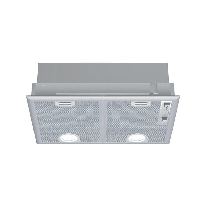 Hotte Groupe filtrant Neff D5655X1 - Evacuation ou recyclage - 2 moteurs - 56 dB max - 618 m3 air / h - Inox
