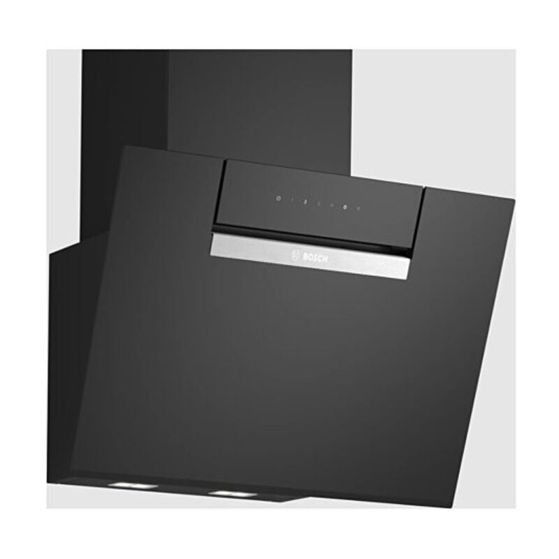 Bosch - Hotte décorative inclinée 60cm 768m³/h noir DWK67FN60