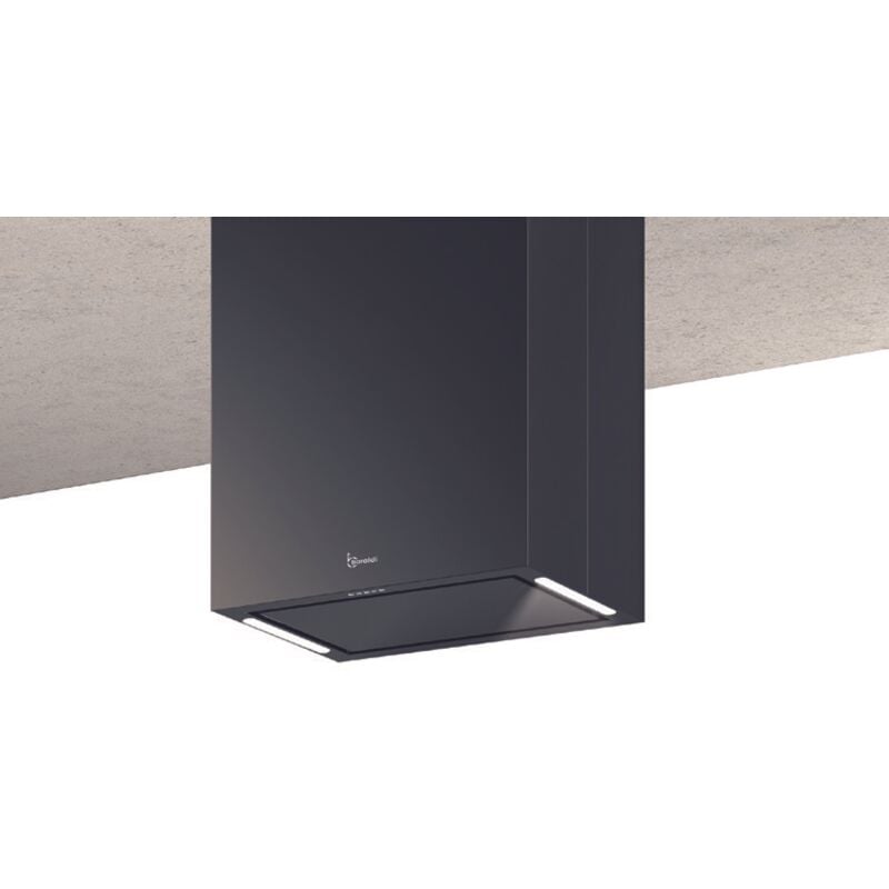Hotte îlot Ginza 60x40 cm. - Noir – 800 m3/h - Baraldi