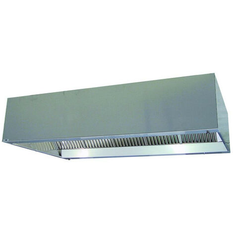 Hotte laverie statique hauteur 40CM longueur 6M visière 1M S&P (UNELVENT) 226010