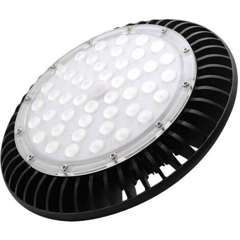 Hotte Monzonita 100w 6500k Noir 11000lm Ip65 Led Smd 12.5x25x25 Cm