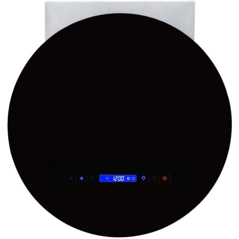 Hotte murale avec écran tactile LCD et capteur 756 m³ / h LED