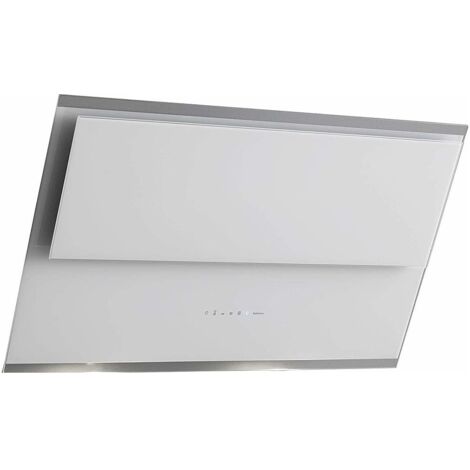 Hotte murale inclinée 85cm 584m3/h blanc - Falmec - VERSO1411