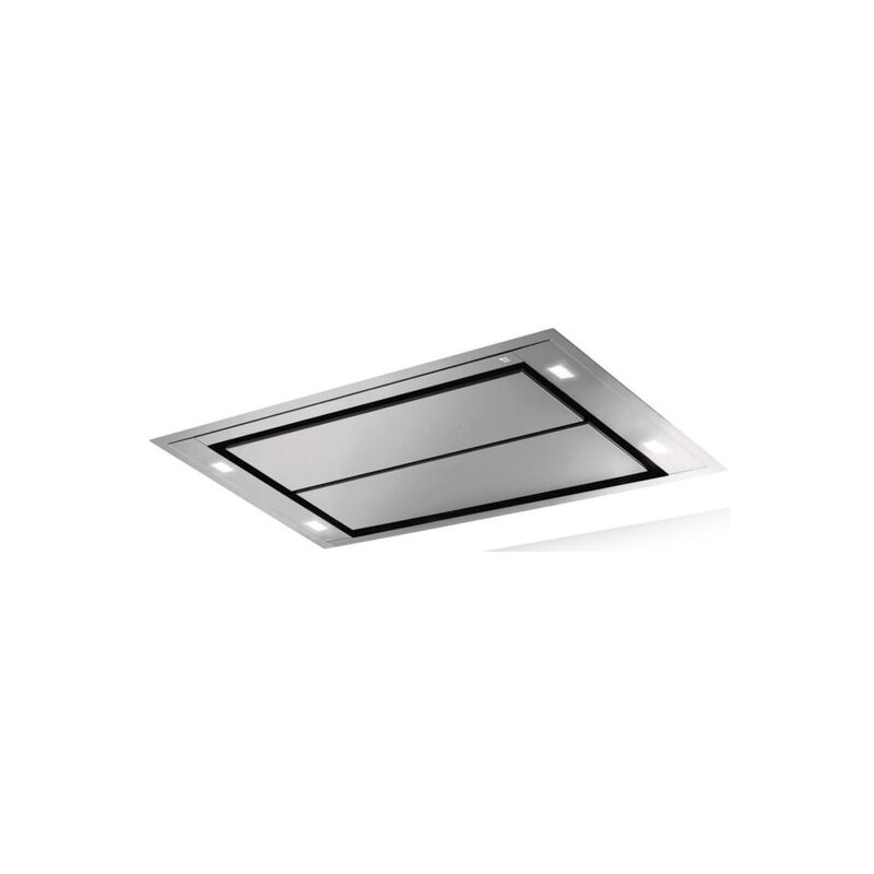 Roblin - 6209269 Hotte de plafond motorisée - 3 vitesses - led dimmable - commande électronique télécommandée - filtre inox - mode cycle 24h pour air