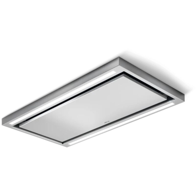 Elica - Hotte plafond cloud seven inox 90cm évacuation