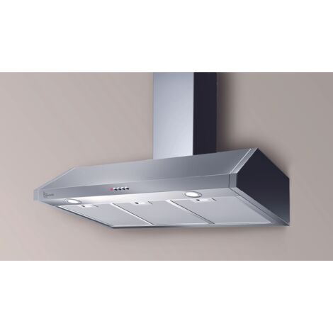 HOTTE RETTA cm. 90 - Acier inoxydable - 700 m3/h