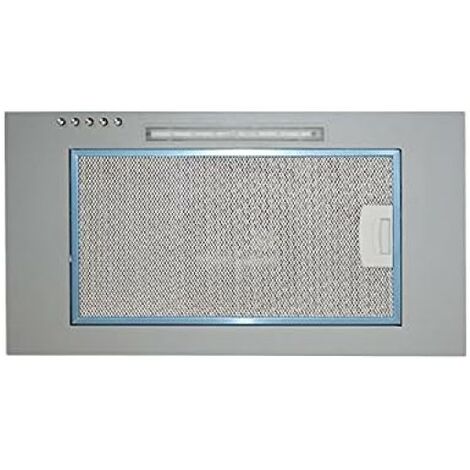 Hotte sous meuble en inox avec éclairage LED 527x277