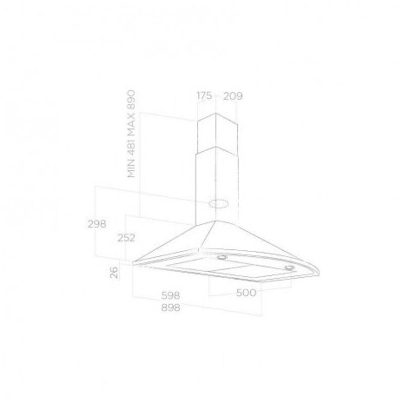 Elica - Hotte Décorative PRF0168124