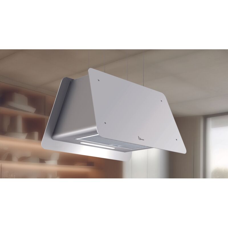 Baraldi - Hotte suspendue Lady 70x35 cm. - Blanc – 800 m3/h