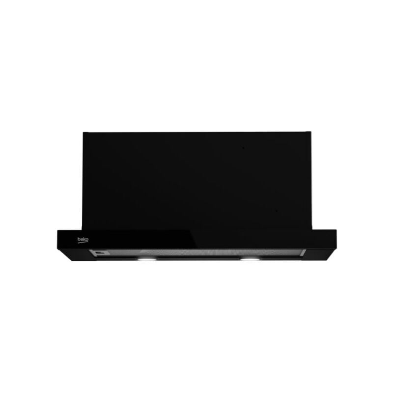 Beko - Hotte télescopique 60cm 648m³/h noir HNT62610BH