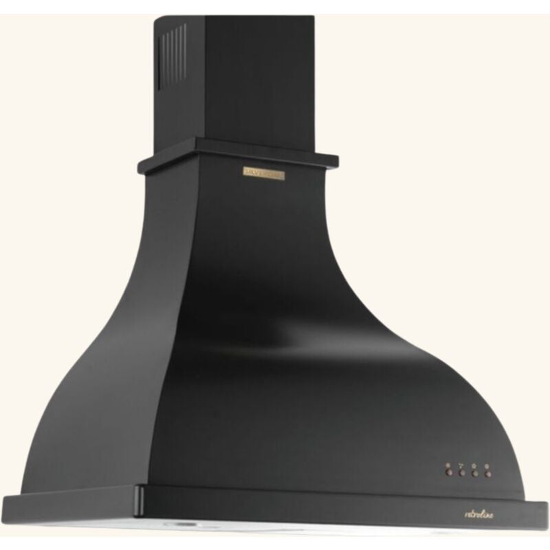 Hotte vintage murale Silverline HORIS noir mat 60 cm