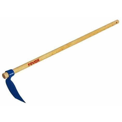 Houe acier forge trempe manchefrene vernis