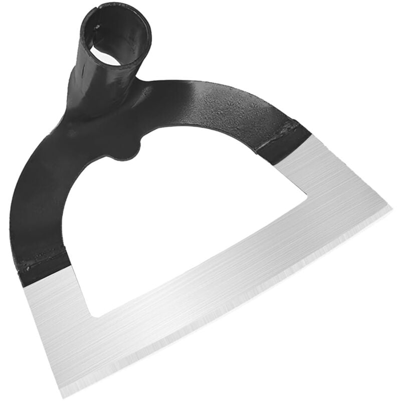 Houe de désherbage creuse houe agricole outil de débroussaillage acier au manganèse old school Plant Pine terreau large épaississement tranchant