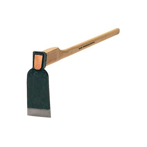 Houe de jardin 1200 g – Acier forgé – Manche en cendres huilées 135 cm – Conception conique pour efficacité optimale – SHW